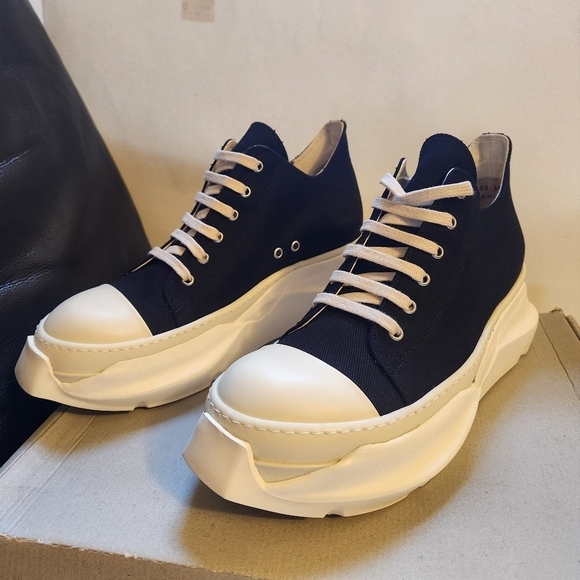Rick Owens DRKSHDW Chunky Lace-Up Sneakers size 45 BNWB with defect - Picture 5 of 12